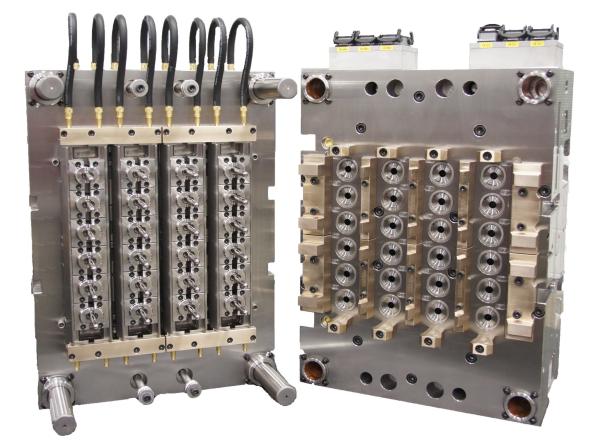 Rotary PET Preform Injection Mold Precise Muticavity Injection Mould Tool