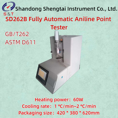 SD262B Fully Automatic Aniline Point Tester ASTM D611 Petroleum Products Cooling Rate 1 ℃/Min~2 ℃/Min
