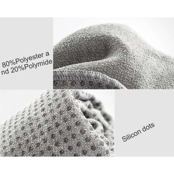 Hot Eco Friendly Grip Dots Microfiber Sweat Sport Towel Wholesale Custom Microfiber Yoga Towel