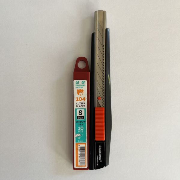 60 Degrees Angle 9mm Snap Off Blades SK2 Carbon Steel Efficient Cutting
