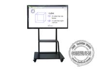 Tela táctil Whiteboard de 65 polegadas para o ensino da escola