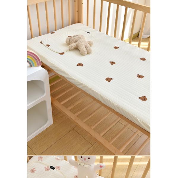 Soft and Breathable Baby Blanket Quilt Made of 100% Cotton Fiber for Newborn Swaddle