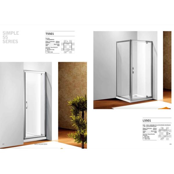 10 X 10 X 3/16 Inch Frosted Custom Tempered Glass Panel Shower Cut To Size