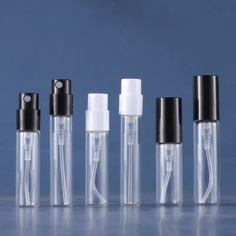 Automatic 1-3ml Perfume Filling Machine with Capping and Labeling for Sample Bottles