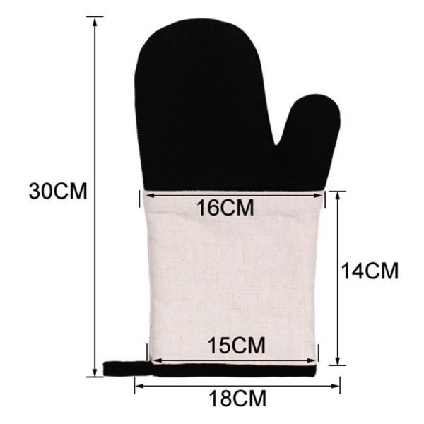 Photo Printing Sublimation Oven Mitt And Sublimation Placemats Blanks Custom Sublimation Kitchen Accessories