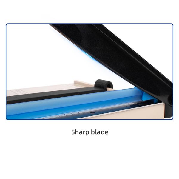 Coupeuse de papier de bureau manuelle à base solide A4 pour le découpage de bureaux Taille de coupe 330x240mm
