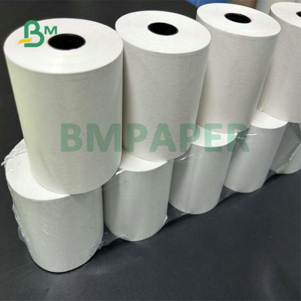 50Gr 55Gr 80 x 80mm papel térmico do recibo de 57 x de 50mm para a impressão do papel do registro do ATM