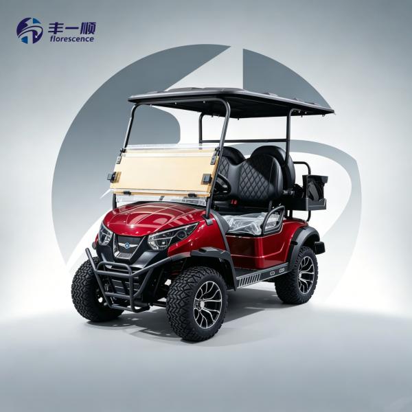 2026 Spring/Summer New 4‑seat High‑horsepower 72V Electric Golf Cart Customization Supported
