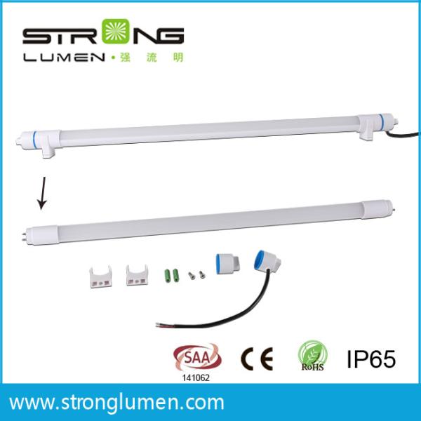 High Lumen IP65 LED Tube With IP65 Waterproof Connectors