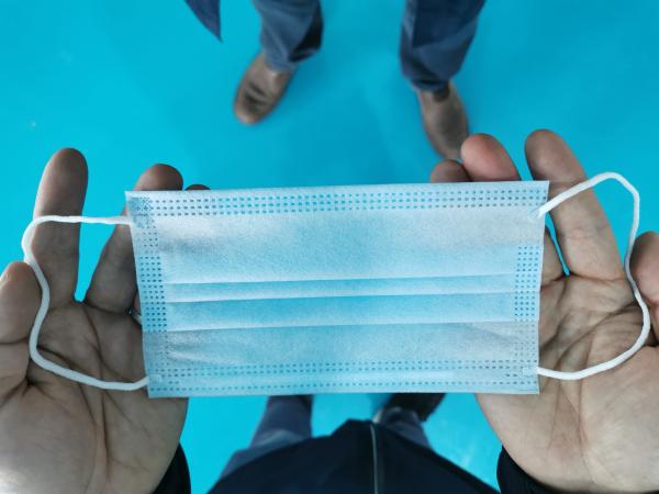 Light Blue Surgical 3 Layer EN 149 Non Woven Face Mask