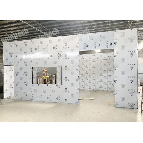 LCM Class 7 Lab Clean Room , Aluminum CMOS ISO Anlaitech Modular Clean Room