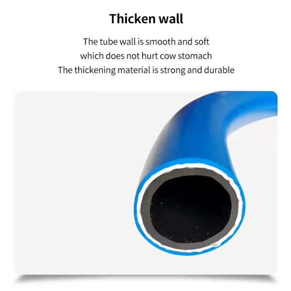 Heavy Duty Stainless Steel Handheld Rumen Magnet Extractor for Cow Stomach Tramp Iron Removal