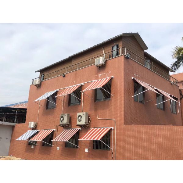 Outdoor Aluminium Retractable Drop Arm Window Awnings