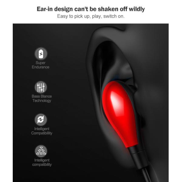Sports V5.1 Neckband Bluetooth Earphones