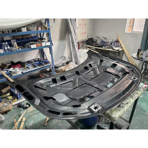 land rover Carbon Black Range Rover Sport SVR Cover Carbon Fiber Hole Hood Engine Cover