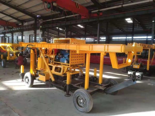 XYT-280 280m Depth 60-380mm Diameter Trailer Drilling Rig