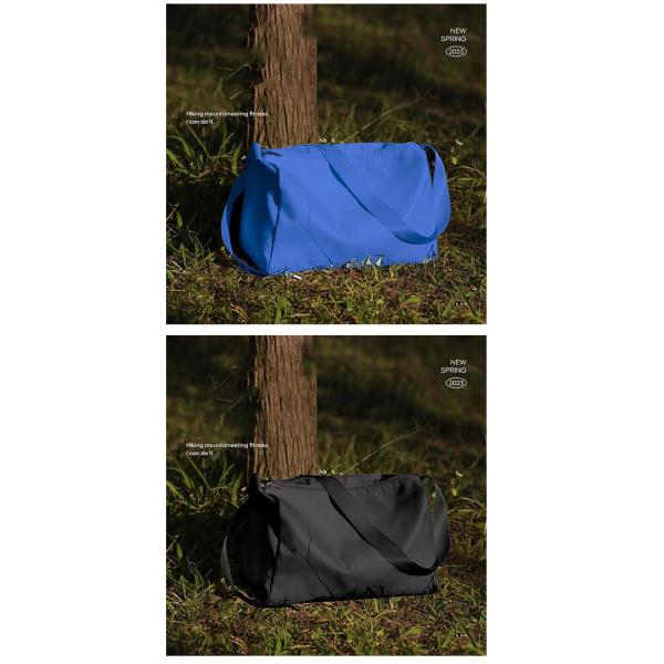 Sympathybag Waterproof Men Gym Bags Foldable Duffel Travel Bag Multiple Color