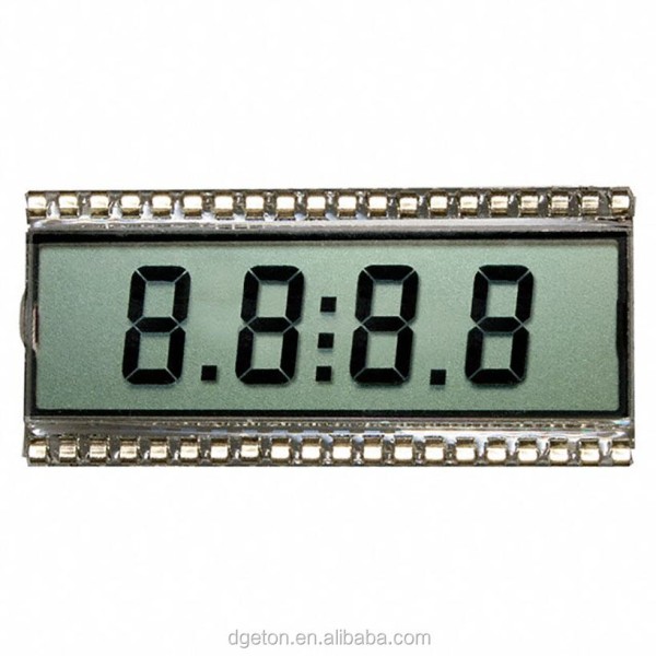 40 pin 4 digit LCD display screen