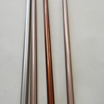 7 medidores de cortina preta clássica Ros do ferro forjado do estilo 0.4mm
