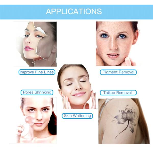 Q Switch Nd Yag Пикосекундная лазерная машина для удаления татуировок