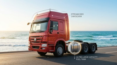 Tractor Truck SINOTRUK HOWO LHD 4X2 Euro2 371HP ZZ4187S3511W