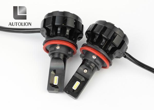Single Beam Led Car Headlight H1 H3 H4 H7 H13 9007 9005 9006 12v 24v 6000K