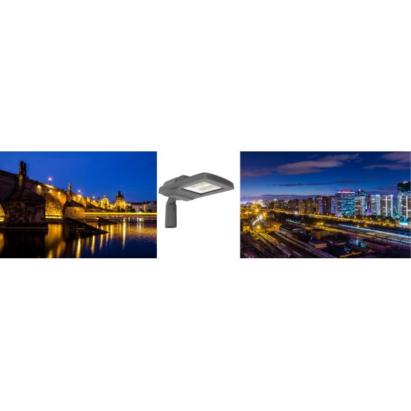 le réverbère de 100W LED IP66 pour le réverbère mené extérieur de route/rue/de bord de la route a mené la tête de cobra de réverbère