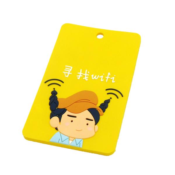 OEM ODM 3D Cartoon Anime Luggage Tag Personalized Promotional Gifts