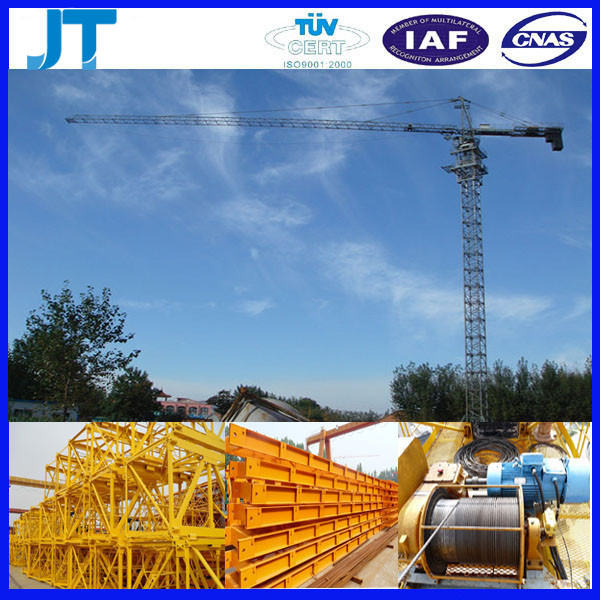 China good tower crane suppliers YX5613 56m boom tower crane
