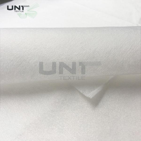 Wide White Smooth Spunlace Nonwoven Fabric For Diapers  1.6m - 2.4m Width