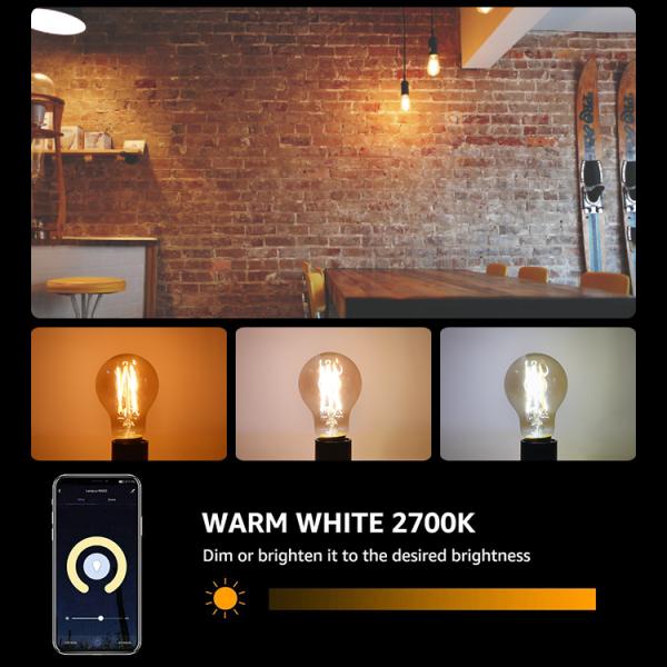 Света Wifi RGB E26 E27 IP20 CCT Dimmable шарика СИД умные