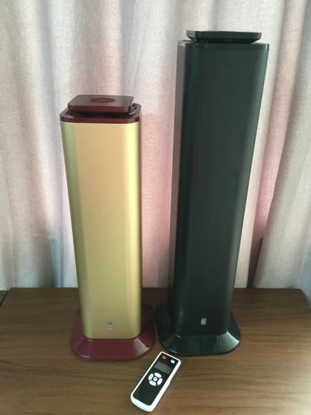 Gold Metel Commercial Aroma Diffuser 500ml Oil Bottle , 3000CBM Aluminum Housing Hotel Scent Machine SW3000