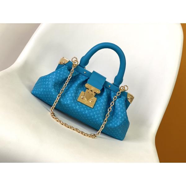 Sac d'embrayage personnalisé de monogramme de cuir de vachette Louis Vuitton M45571