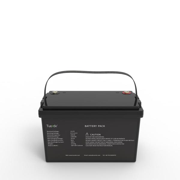Phosphate Lithium Cleaning Equipment Batteries 12.8V 100Ah 1280Wh