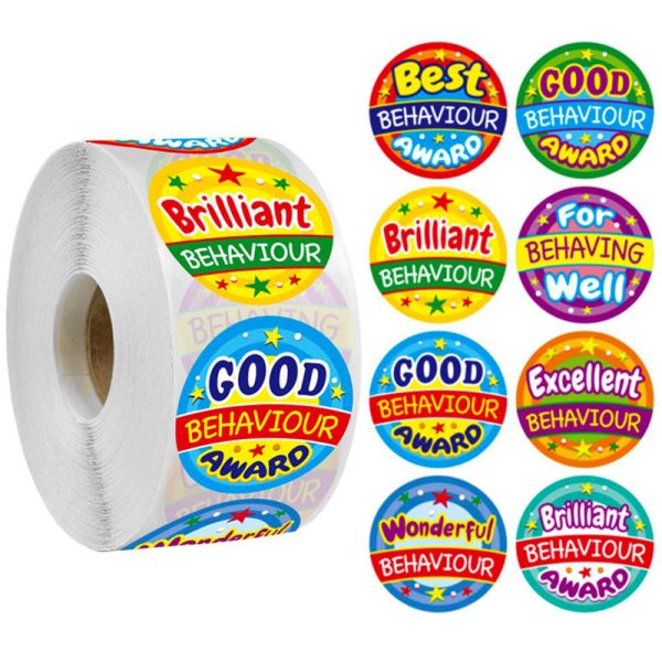 Cute Animals Motivational Personalised Teacher Stickers For Reward Encourage Students