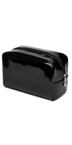 Small Clear PVC Waterproof Bag with Zipper Closure, Mini Portable Transparent Plastic Organizer Pouch for Cosmetic, Make