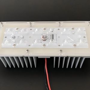12 LEDs 5050 SMD LED Light Module with 173mm 145x70 Degree Beam Angle Lens for Street Lighting