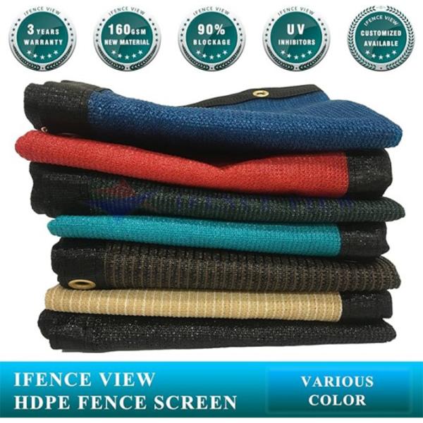 6ftx50ft 160gsm Privacy Fence Screen For Chain Link Fence With Grommets