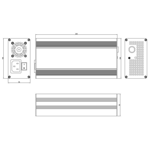 заряжатель батареи 450w 12V 24V 36V 48V EV для мотоцикла грузоподъемника электрического