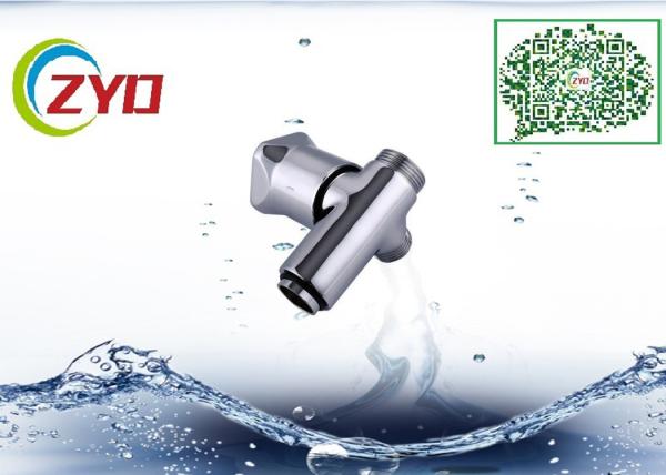 Durable Shower 3 Way Diverter , Polish Finish 3 Way Shower Head Diverter Valve