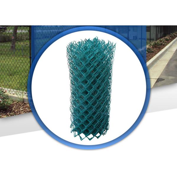 PVC покрыл звено цепи Gi ограждая сетку диаманта PVC ограждая 1500mm высокое