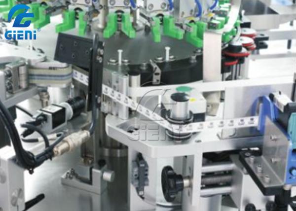 o tubo de ensaio de 650kgs 2kW encheu pre a máquina de etiquetas 300pcs/Min da seringa