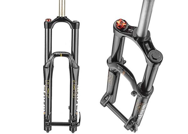 Enduro / Freeride Coil Suspension Fork , Hard Anodized Mountain Bike Suspension Forks