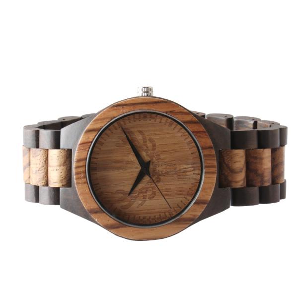 Beautiful Gift Wwooden Quartz Watch Photo Minimalist Picture Lightweight