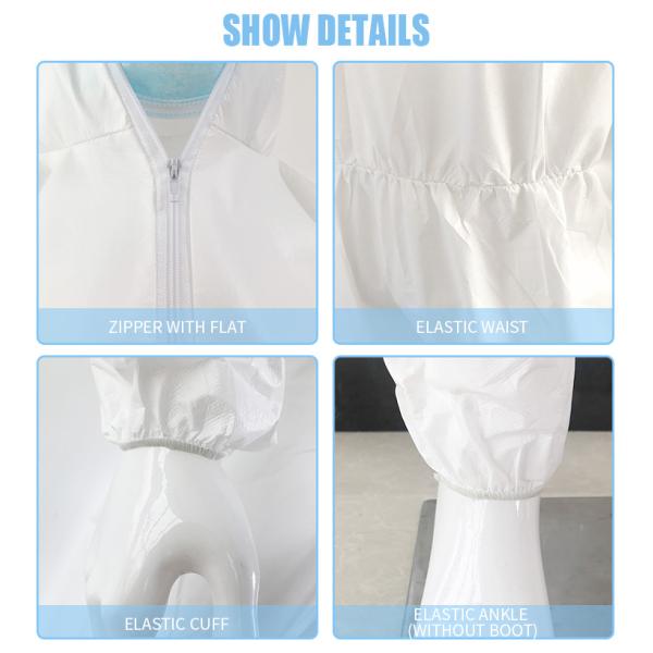 Medical Coverall Disposable Protective Suit Nonwoven Surgical Protective Clothing