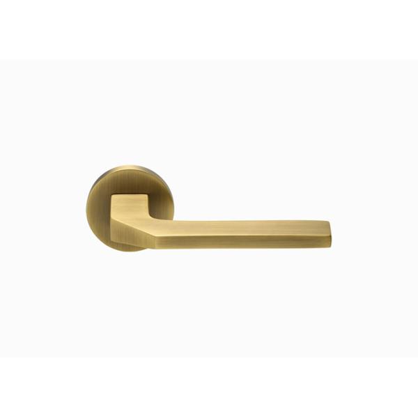 Modern Double Wood Door Lever Set Dummy Door Knobs 144mm 64mm For Interiror Bedroom