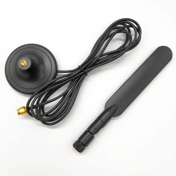 Directional GSM GPRS Antenna Magnet Base With RP - SMA Male Connector