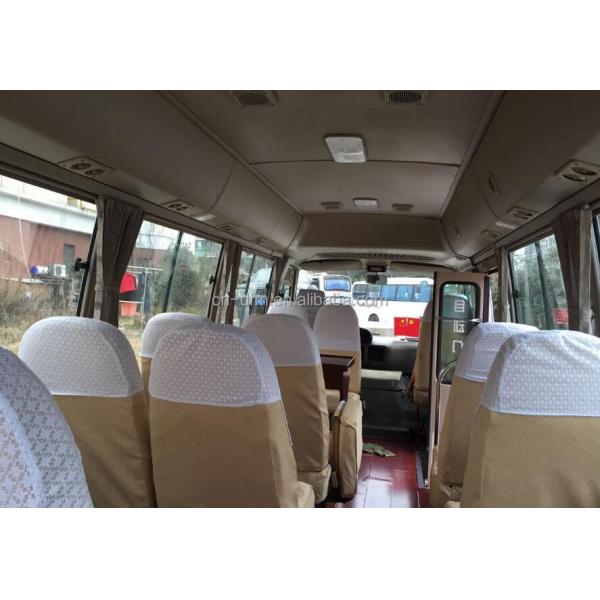 Max Torque 340Nm/rpm 22 Seater Coaster Bus 7.7m Diesel Front Engine Left Hand Drive Bus