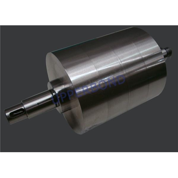 Cigarette Maker Alloy Steel Gluing Roller Adhesives To Tipping Paper