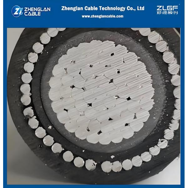 Medium Voltage power cable aluminum wire armoured cable 0.6/1kv AL/XLPE/PVC/AWA/PVC 1x400mm2 underground cable